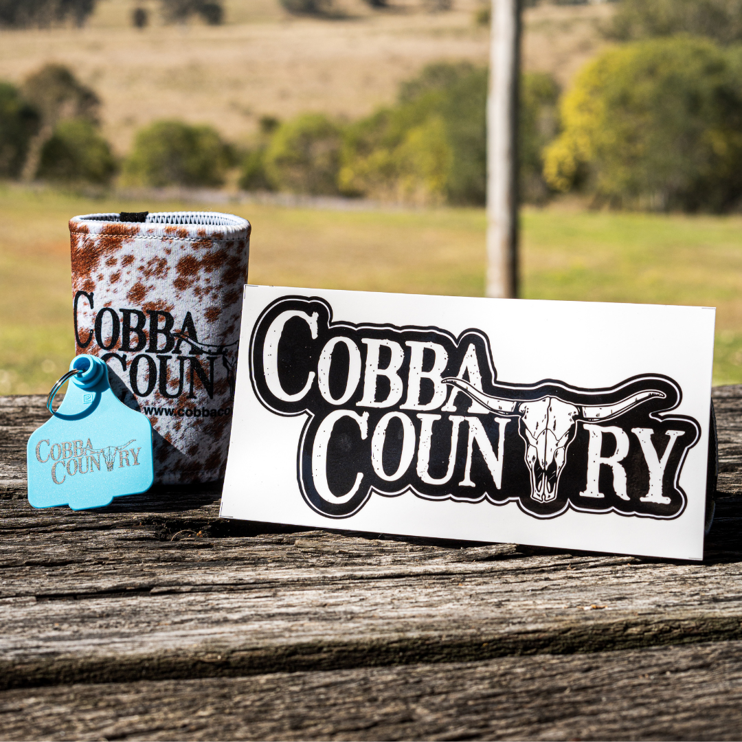 3 Item Bundle (Cooler/Sticker/Cattle Tag)