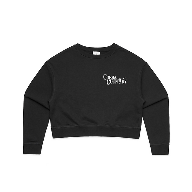 Cropped Sweater - Black