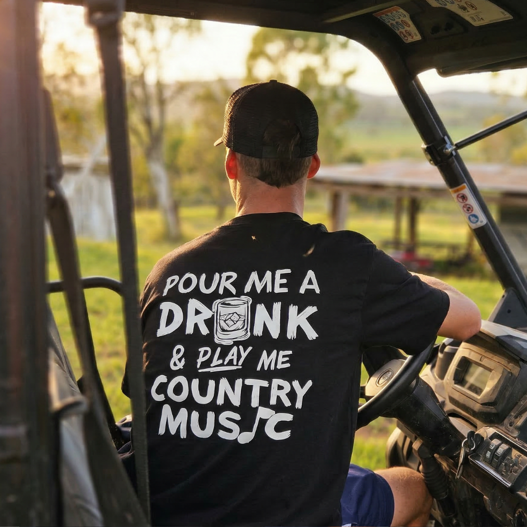 Men's Pour Me A Drink Tee