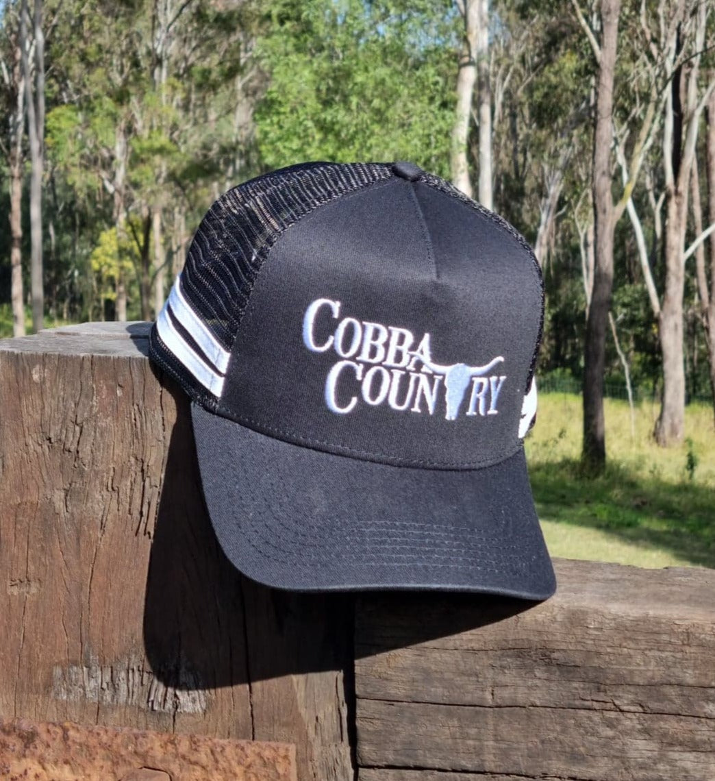 Trucker Hat - Signature Black & White