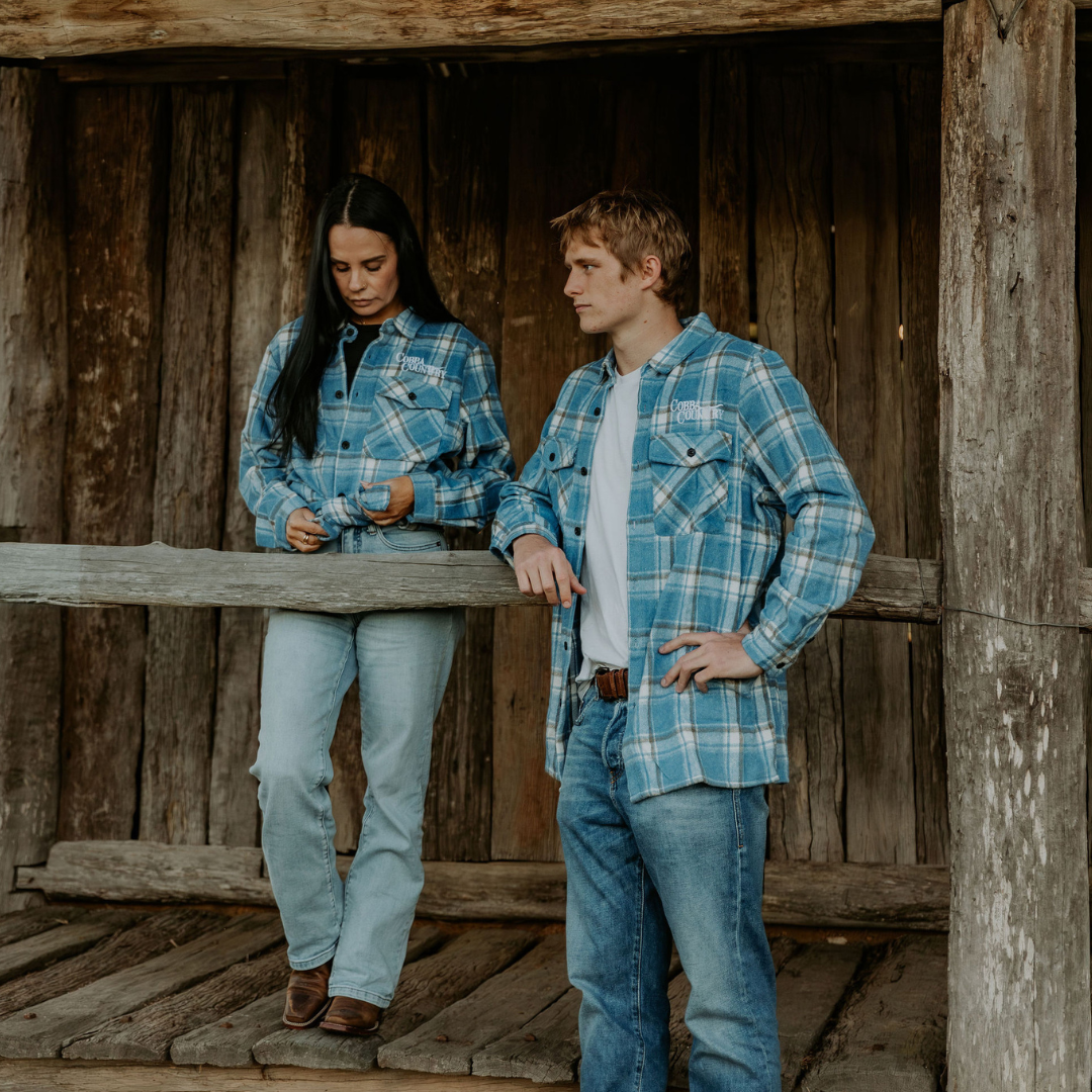 Flannel Jacket - Blue