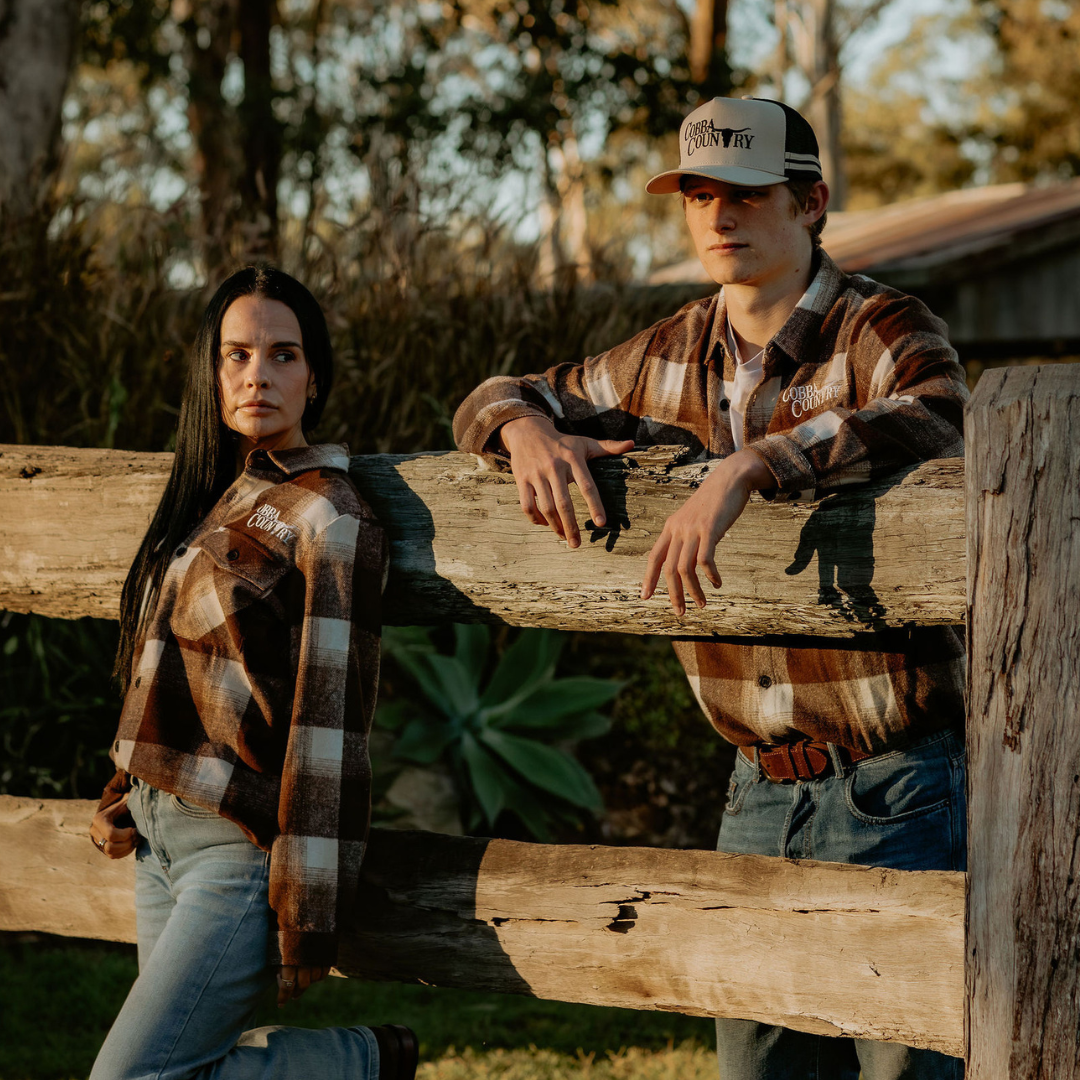 Flannel Jacket - Brown