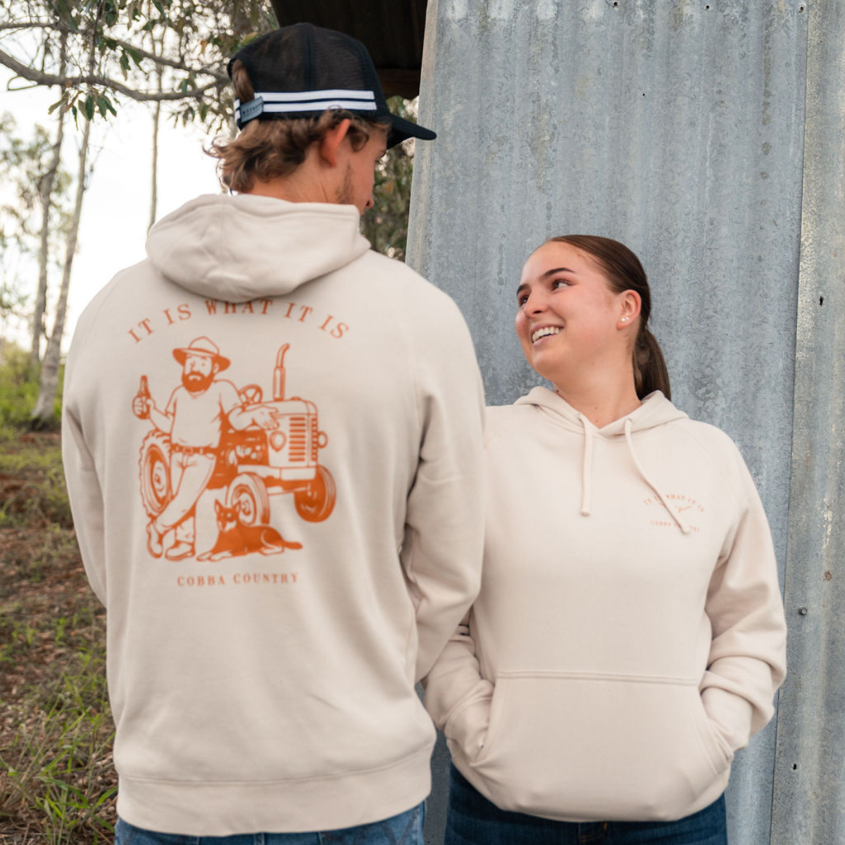 It Is What It Is Hoodie - Bone