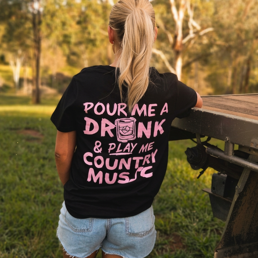 Women's Pour Me A Drink Tee