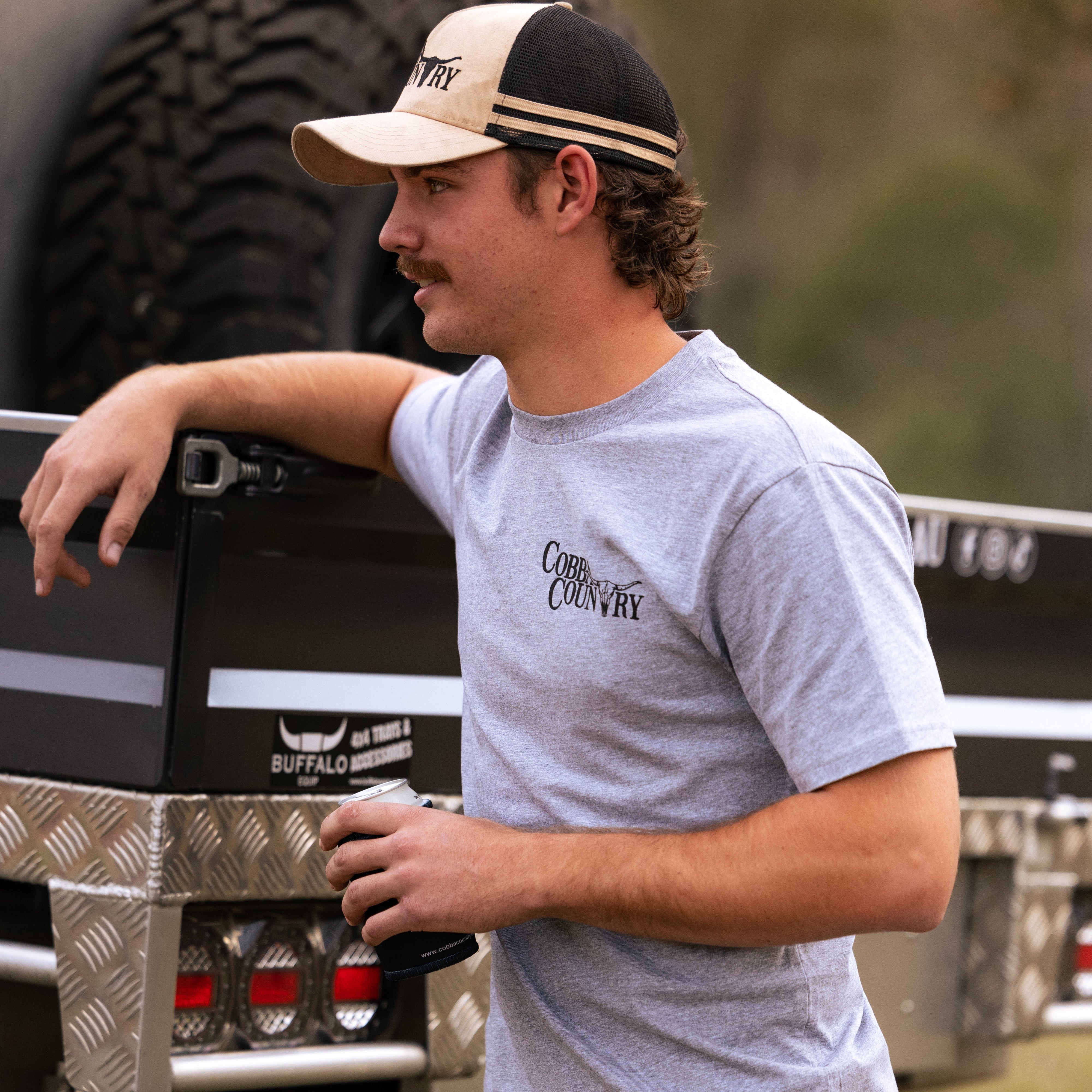 Men's Signature Tee - Grey