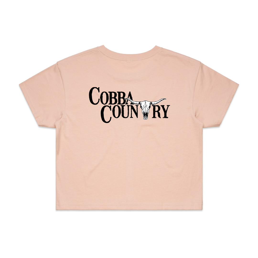 Cropped Tee - Pink