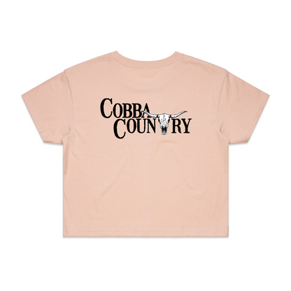 Cropped Tee - Pink