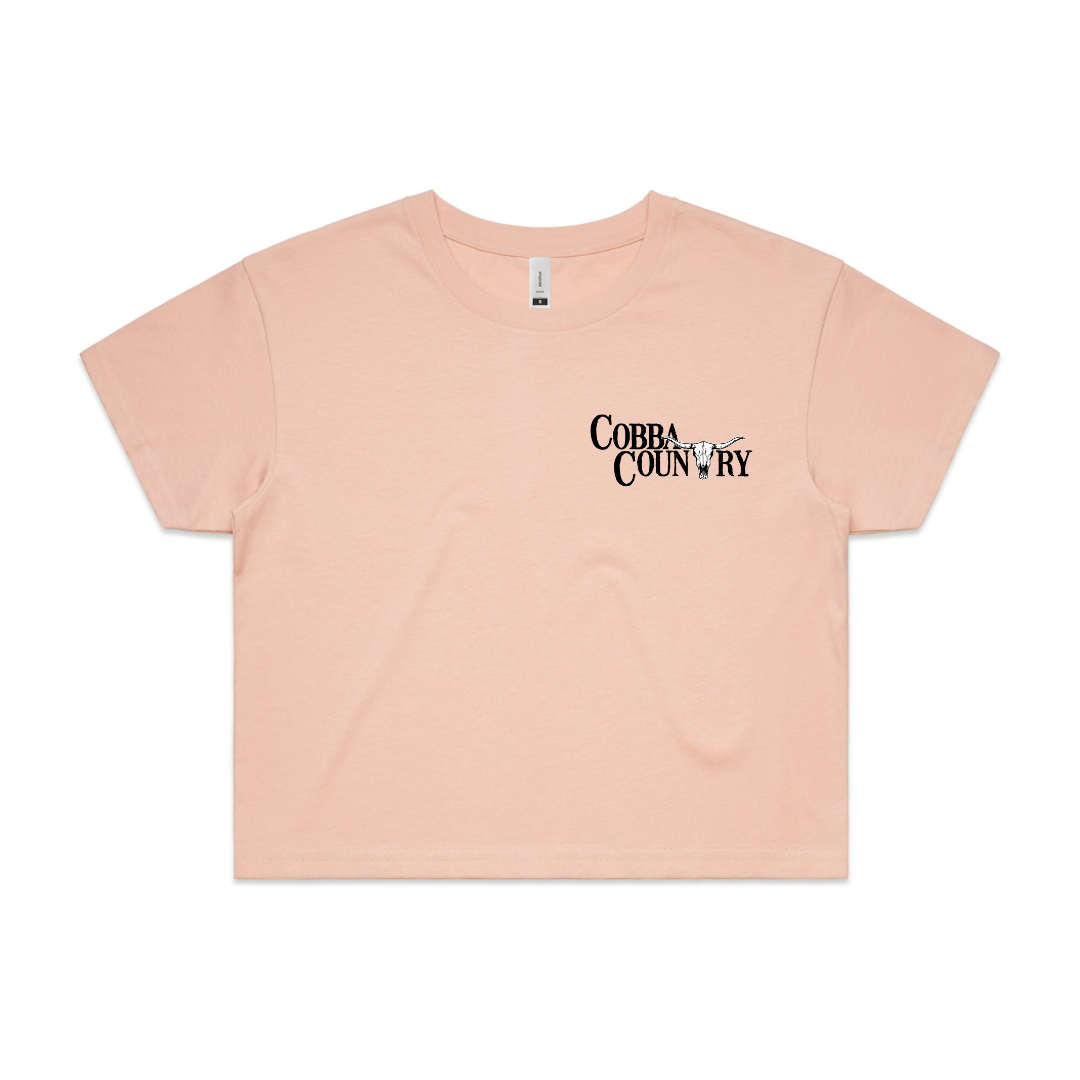 Cropped Tee - Pink