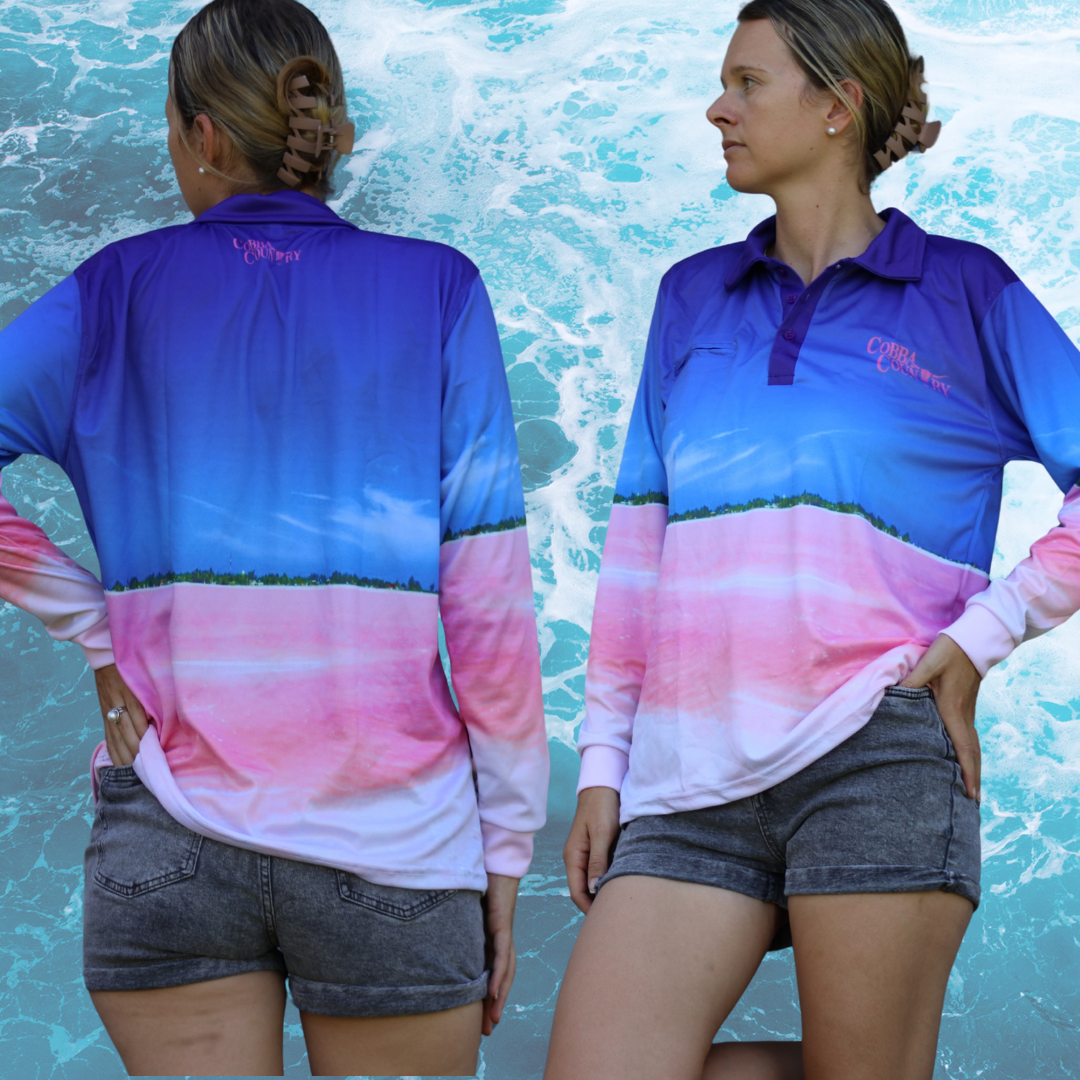 Fishing Shirt - Pink Lake
