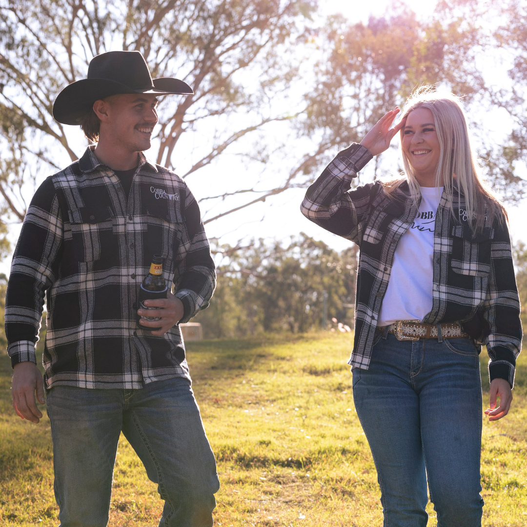 Flannel Jacket - Black