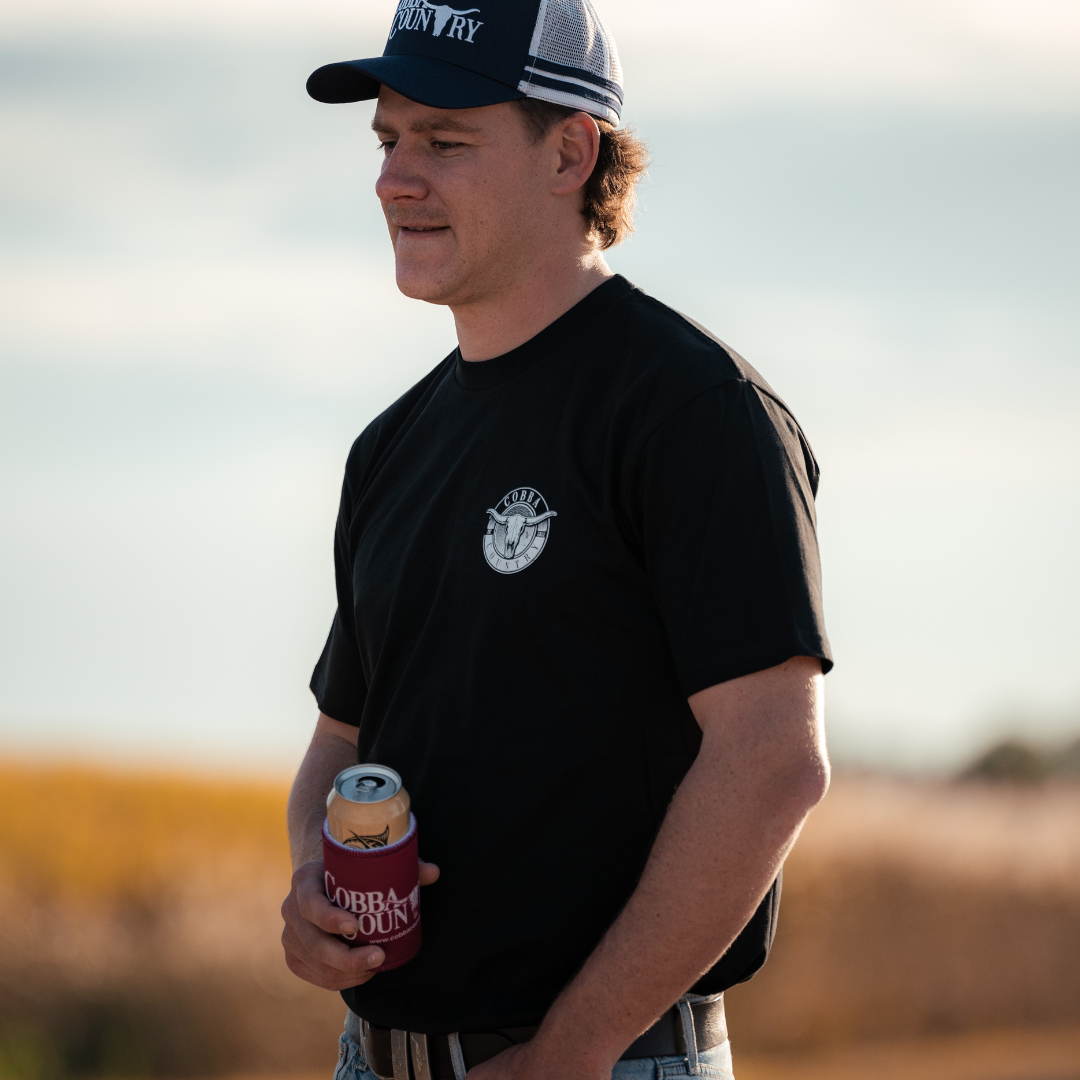 Men's Hunter Tee - Black & White