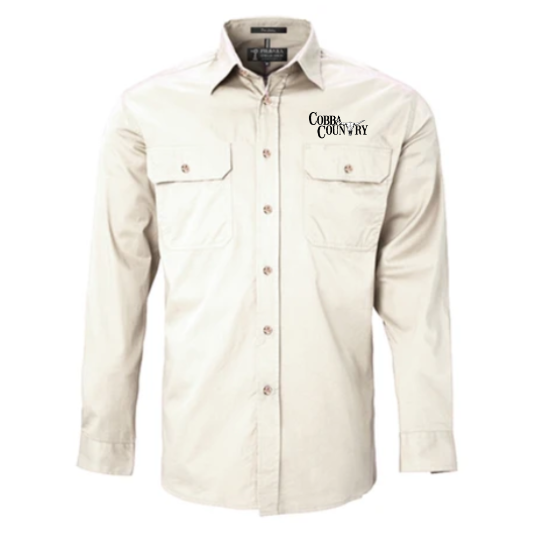 Men's Work Shirt (Full Button)