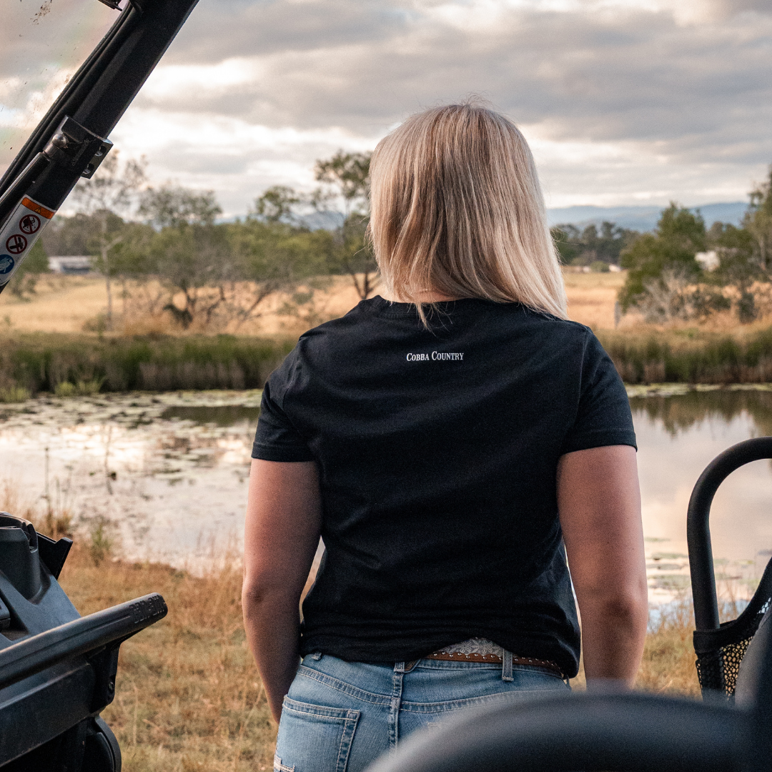 Women's Weston Tee - Black & White