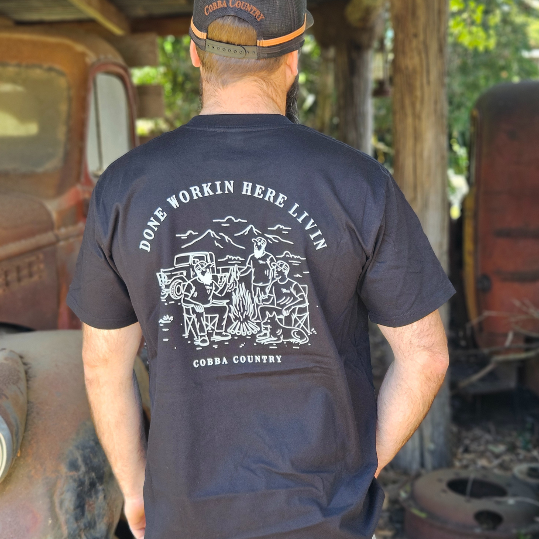 Men's Done Workin Here Livin Tee