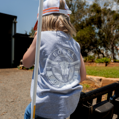 Kid's Hunter Tank - Grey