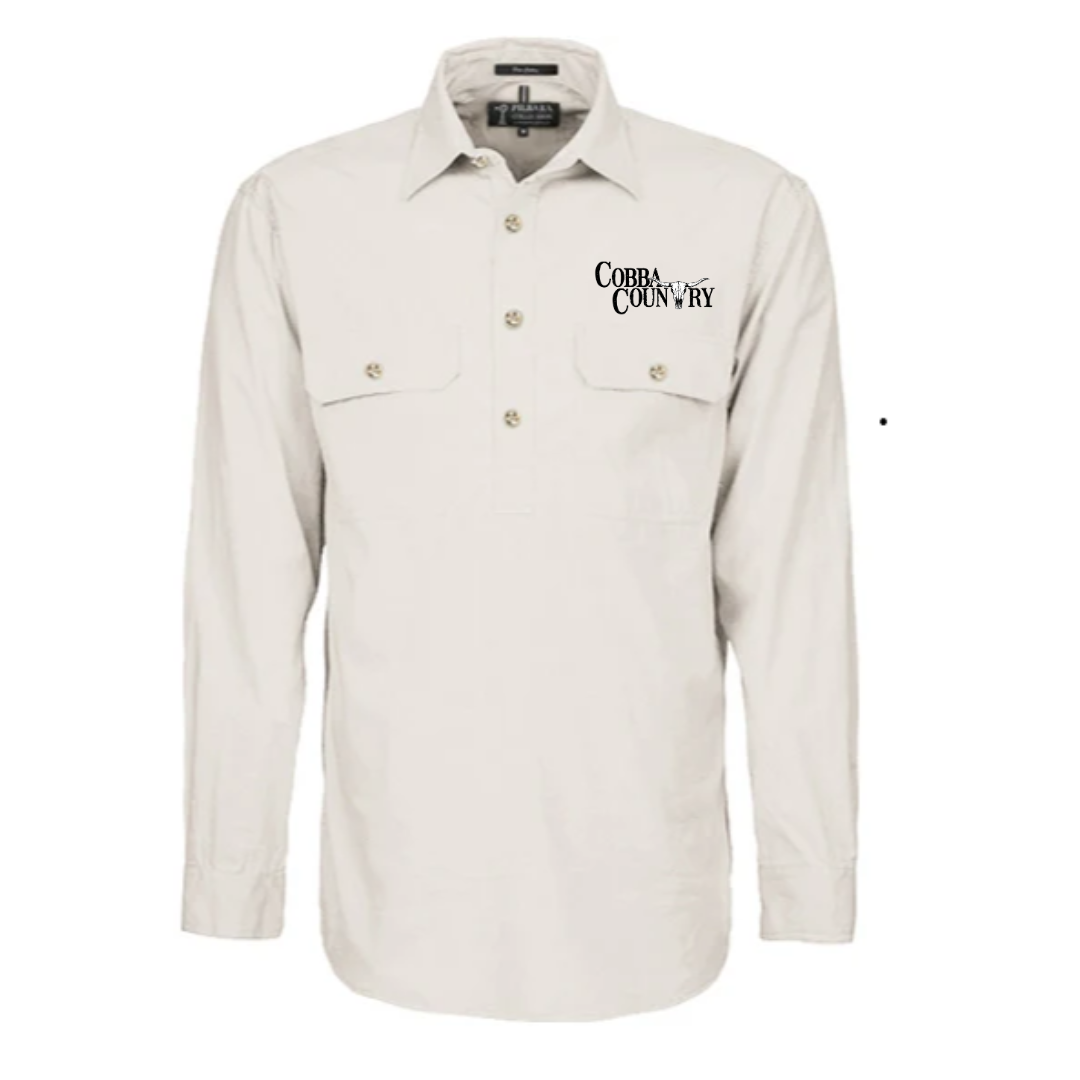 Men's Work Shirt (Half Button)