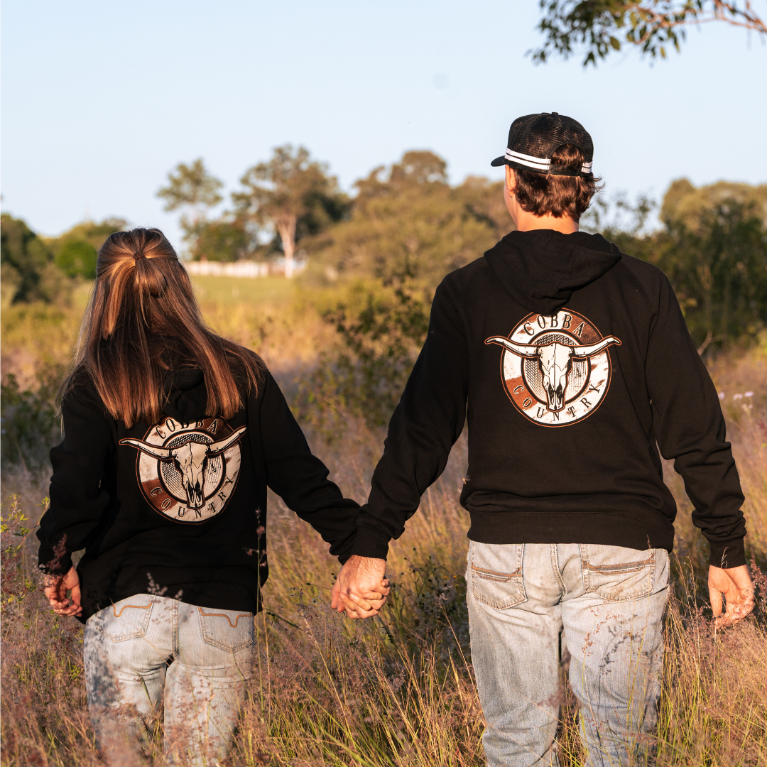 Hunter Hoodie - Cowhide