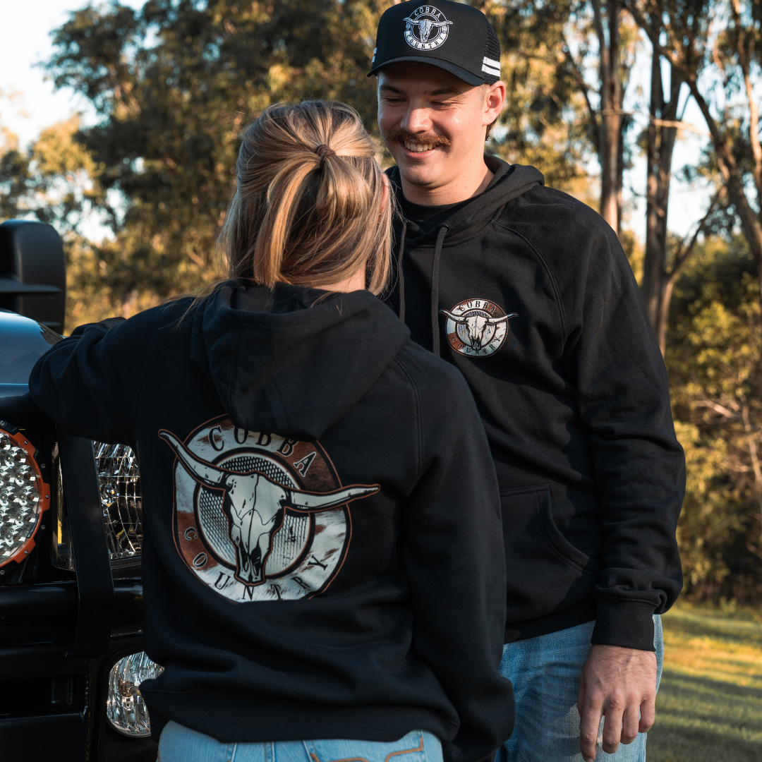 Hunter Hoodie - Cowhide