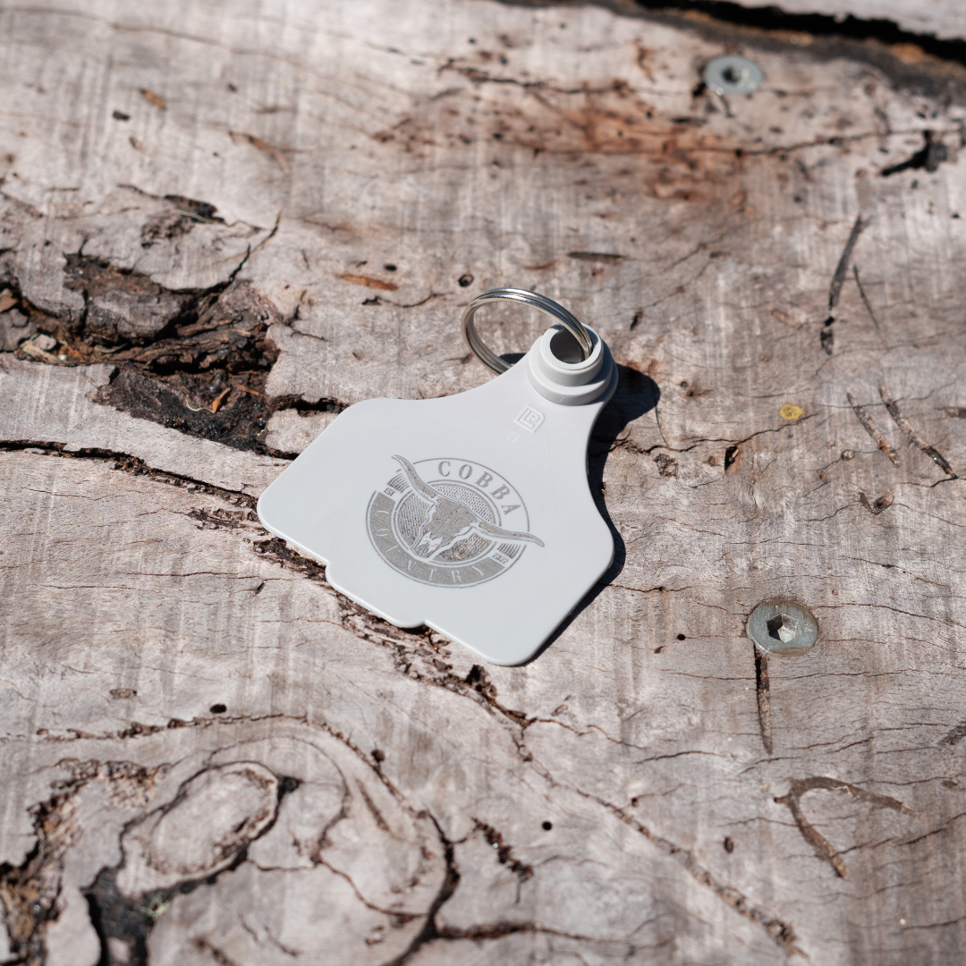 Cattle Tag Key Ring – Cobba Country